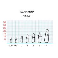 Застежка Nice, №1 (18 кг), (упак. 8 шт)